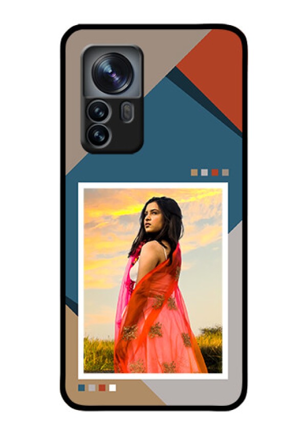 Xiaomi 12 Pro 5G Personalized Glass Phone Case - Retro color pallet Design