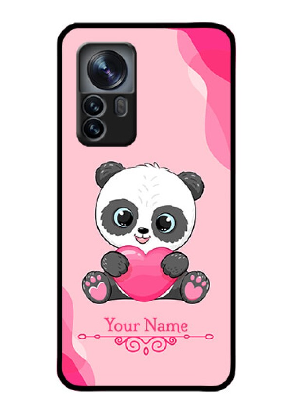 Xiaomi 12 Pro 5G Custom Glass Mobile Case - Cute Panda Design