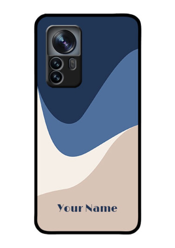 Xiaomi 12 Pro 5G Custom Glass Phone Case - Abstract Drip Art Design