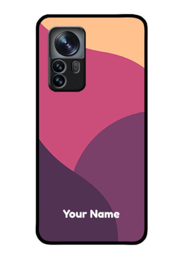 Xiaomi 12 Pro 5G Custom Glass Phone Case - Mixed Multi-colour abstract art Design