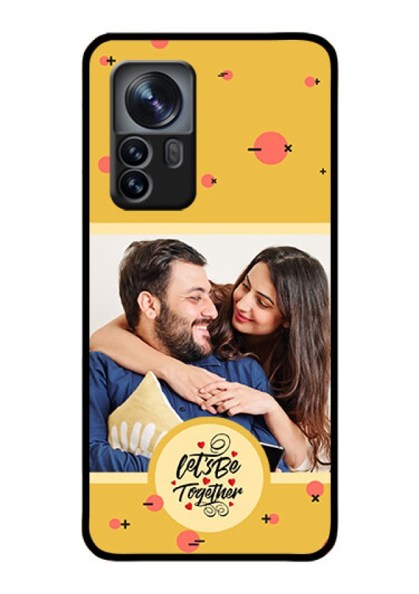 Xiaomi 12 Pro 5G Photo Printing on Glass Case - Lets be Together Design
