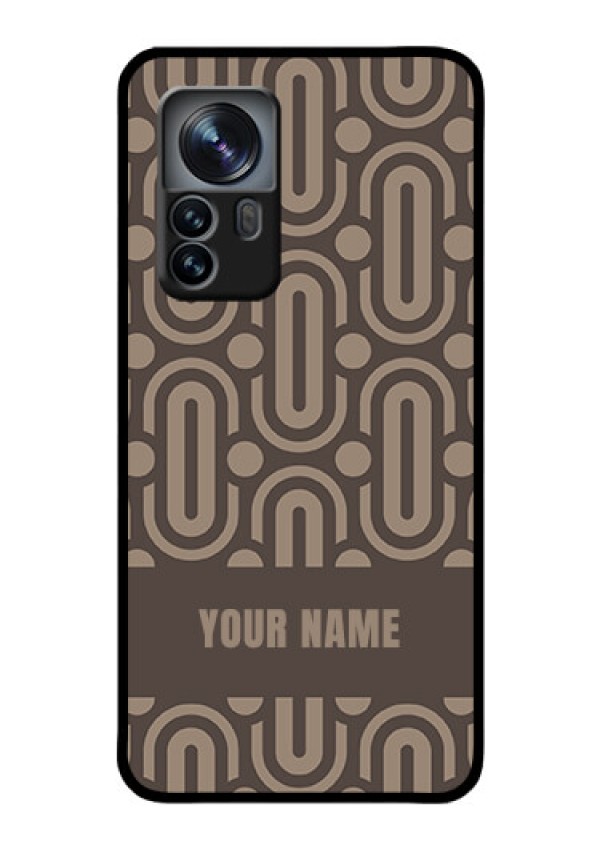 Xiaomi 12 Pro 5G Custom Glass Phone Case - Captivating Zero Pattern Design