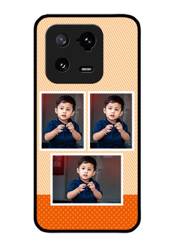 Xiaomi 13 Pro 5G Photo Printing on Glass Case - Bulk Photos Upload Design