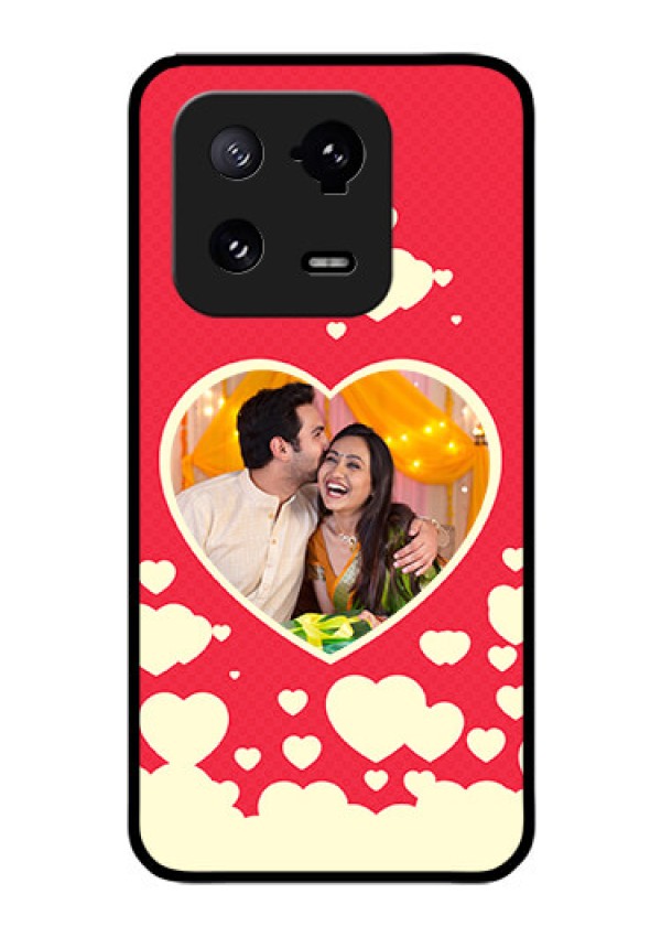 Xiaomi 13 Pro 5G Custom Glass Mobile Case - Love Symbols Phone Cover Design