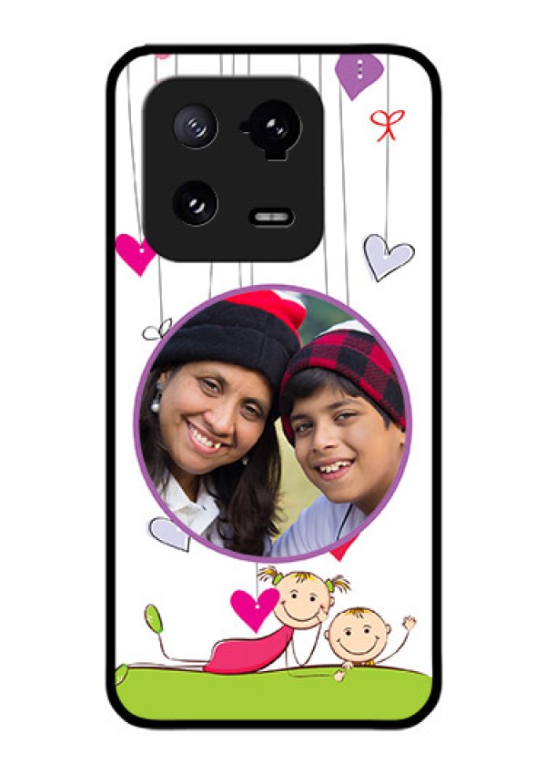 Xiaomi 13 Pro 5G Photo Printing on Glass Case - Cute Kids Phone Case Design