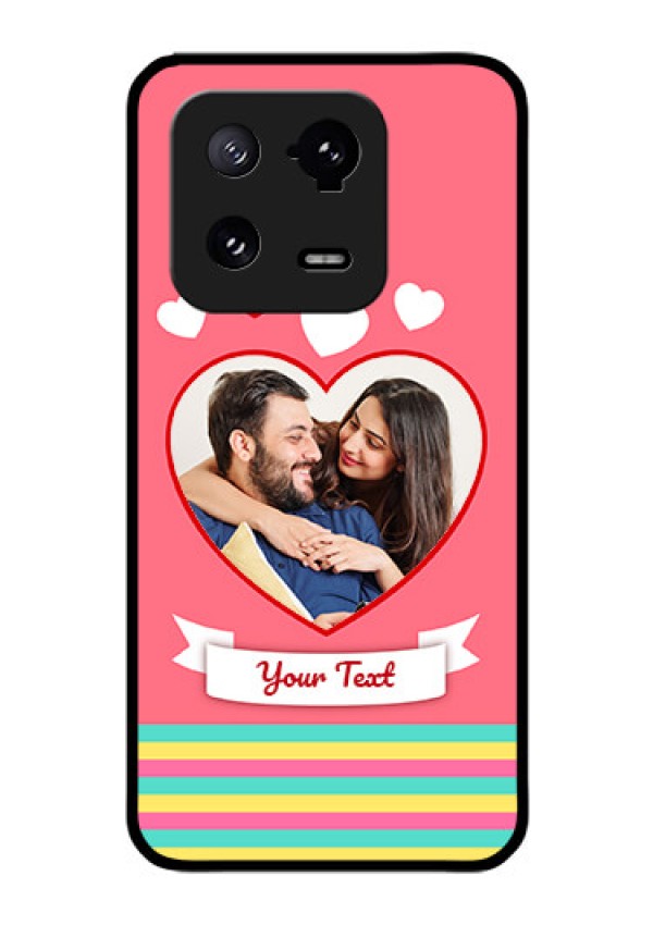 Xiaomi 13 Pro 5G Photo Printing on Glass Case - Love Doodle Design