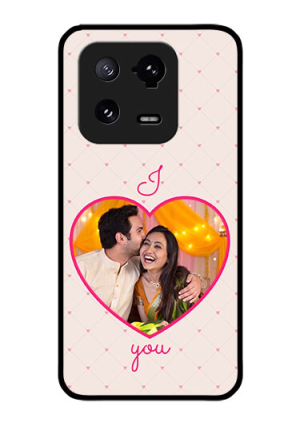 Xiaomi 13 Pro 5G Custom Glass Mobile Case - Heart Shape Design