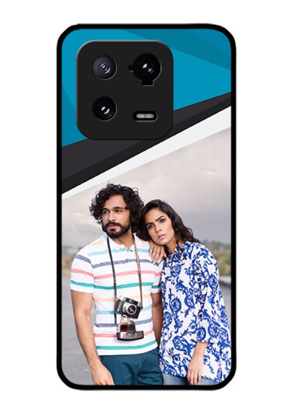 Xiaomi 13 Pro 5G Photo Printing on Glass Case - Simple Pattern Photo Upload Design