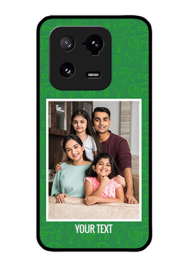 Xiaomi 13 Pro 5G Personalized Glass Phone Case - Picture Upload Design