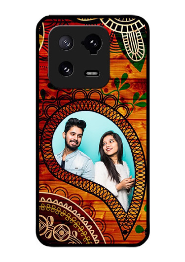 Xiaomi 13 Pro 5G Personalized Glass Phone Case - Abstract Colorful Design