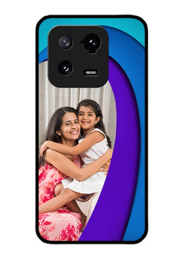 Xiaomi 13 Pro 5G Photo Printing on Glass Case - Simple Pattern Design