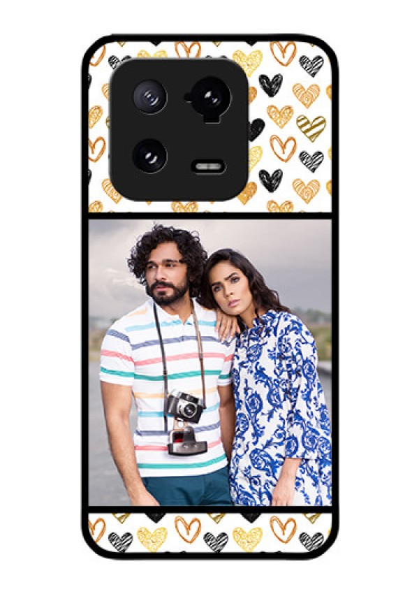 Xiaomi 13 Pro 5G Photo Printing on Glass Case - Love Symbol Design