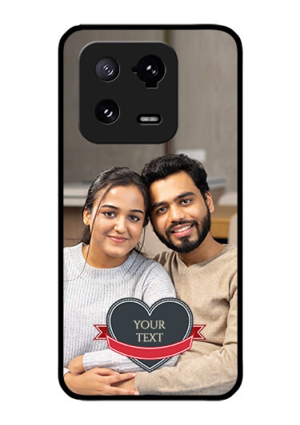 Xiaomi 13 Pro 5G Custom Glass Phone Case - Just Married Couple Design