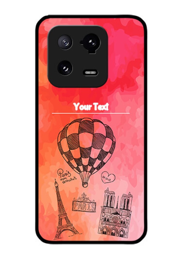 Xiaomi 13 Pro 5G Custom Glass Phone Case - Paris Theme Design