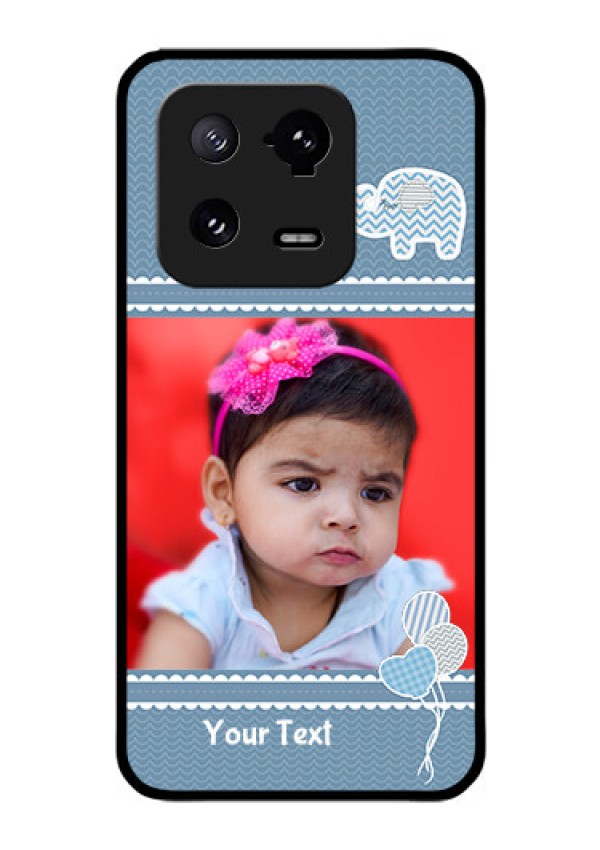 Xiaomi 13 Pro 5G Photo Printing on Glass Case - with Kids Pattern Design