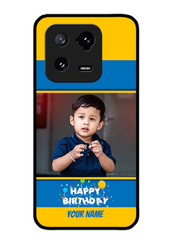 Xiaomi 13 Pro 5G Custom Glass Mobile Case - Birthday Wishes Design