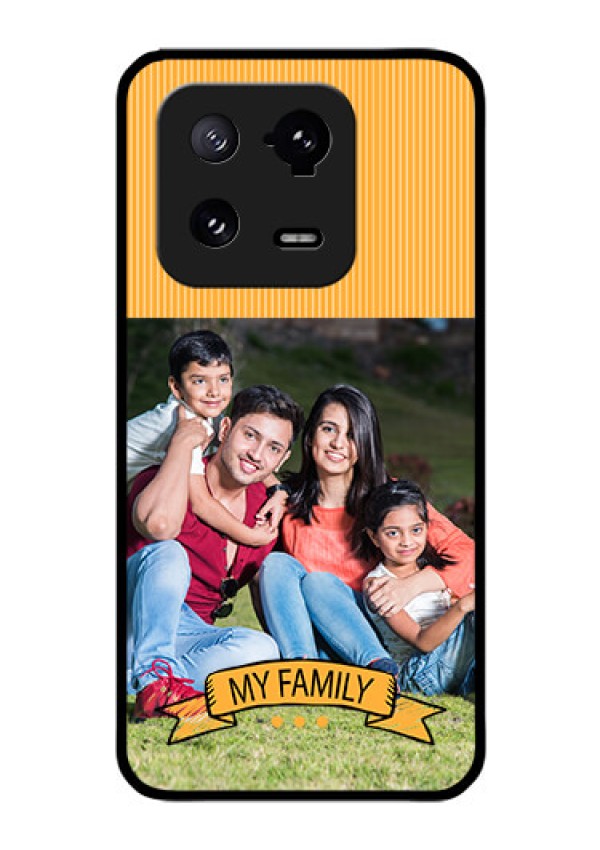 Xiaomi 13 Pro 5G Custom Glass Phone Case - My Family Design