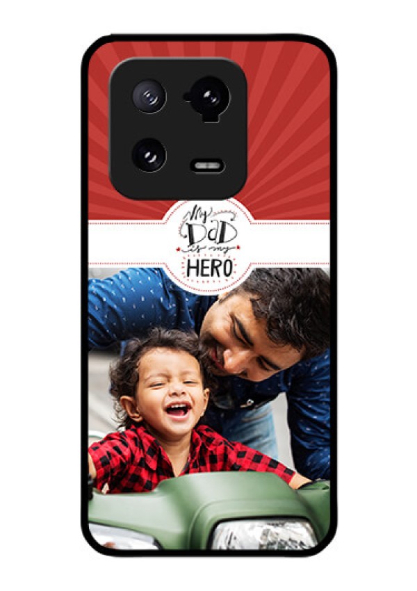 Xiaomi 13 Pro 5G Photo Printing on Glass Case - My Dad Hero Design