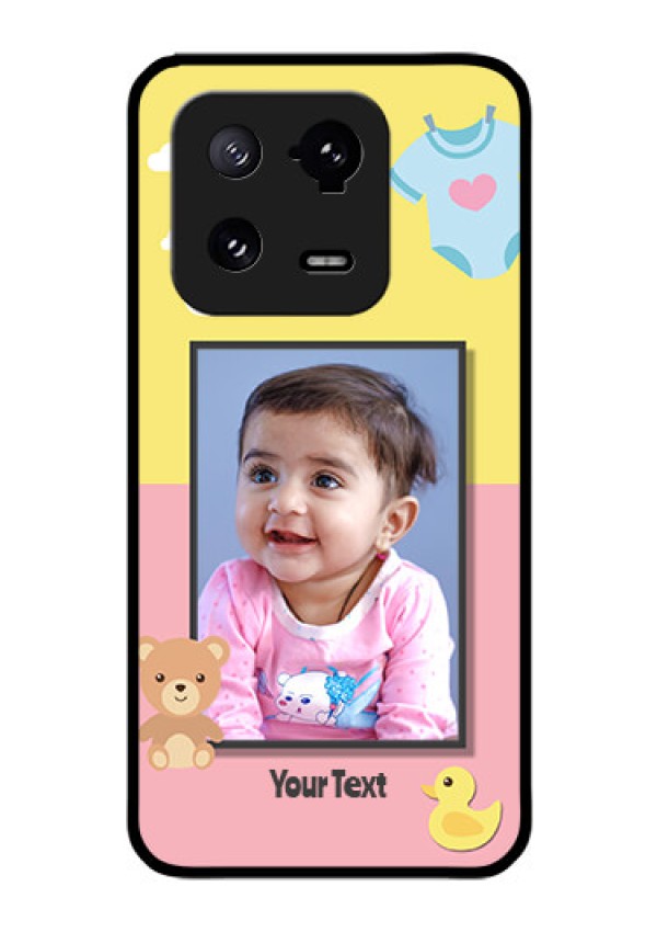 Xiaomi 13 Pro 5G Photo Printing on Glass Case - Kids 2 Color Design