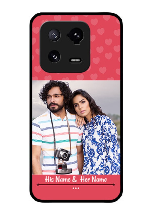 Xiaomi 13 Pro 5G Photo Printing on Glass Case - Simple Love Design