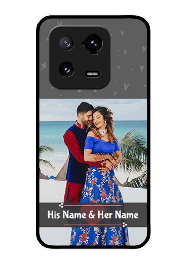 Xiaomi 13 Pro 5G Custom Glass Mobile Case - Buy Love Design with Photo Online
