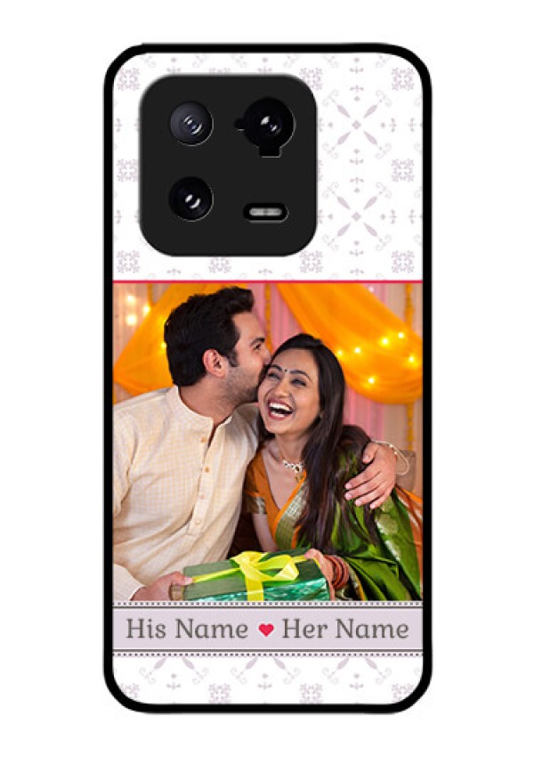 Xiaomi 13 Pro 5G Custom Glass Mobile Case - with Photo and Ethnic Design