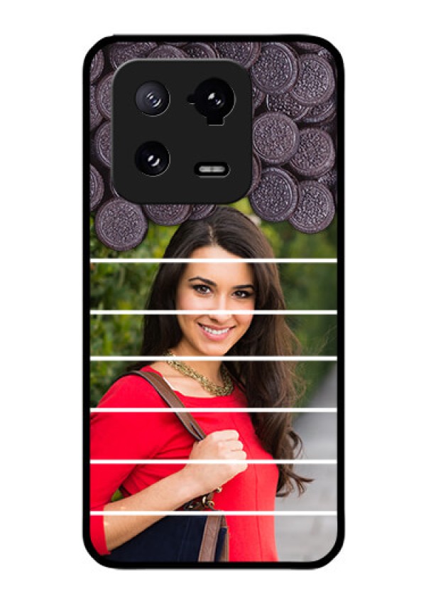 Xiaomi 13 Pro 5G Custom Glass Phone Case - with Oreo Biscuit Design