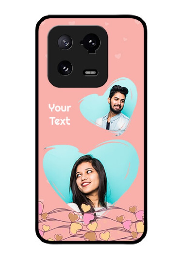 Xiaomi 13 Pro 5G Custom Glass Mobile Case - Love Doodle Design