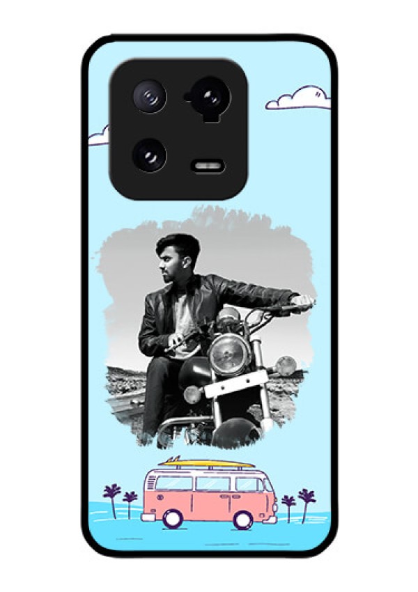 Xiaomi 13 Pro 5G Photo Printing on Glass Case - Travel & Adventure Design