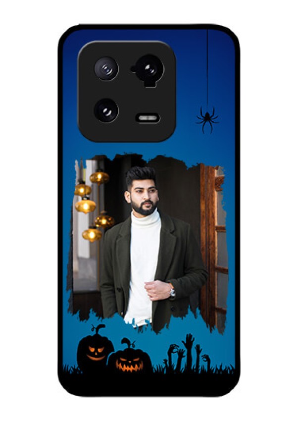 Xiaomi 13 Pro 5G Photo Printing on Glass Case - with pro Halloween design