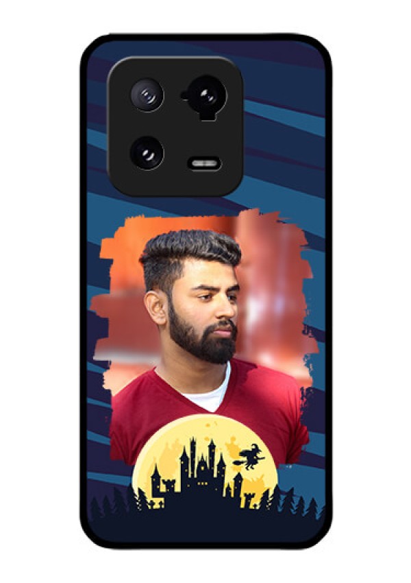 Xiaomi 13 Pro 5G Photo Printing on Glass Case - Halloween Witch Design