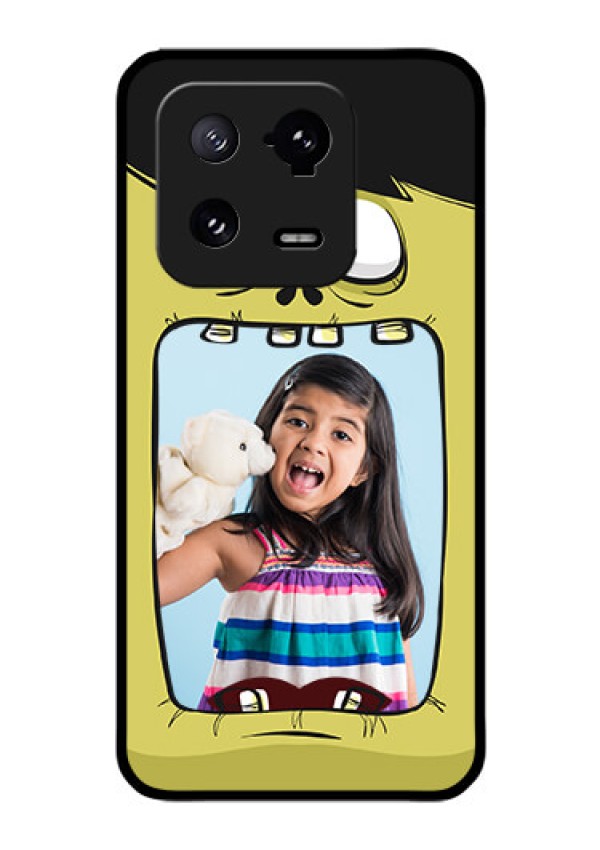 Xiaomi 13 Pro 5G Personalized Glass Phone Case - Cartoon monster back case Design
