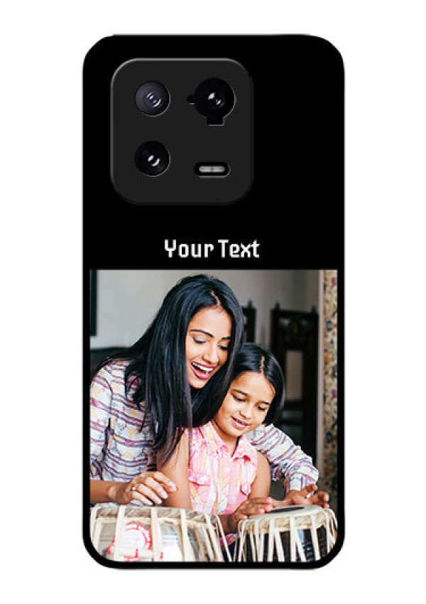 Xiaomi 13 Pro 5G Photo with Name on Glass Phone Case