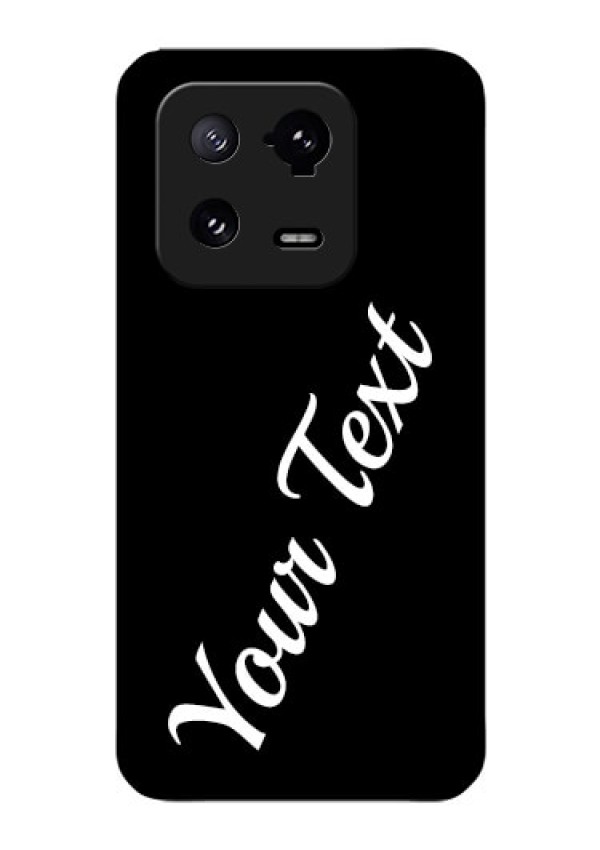 Xiaomi 13 Pro 5G Custom Glass Mobile Cover with Your Name