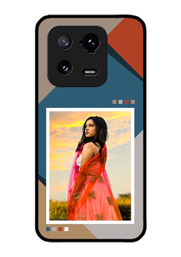 Xiaomi 13 Pro 5G Personalized Glass Phone Case - Retro color pallet Design