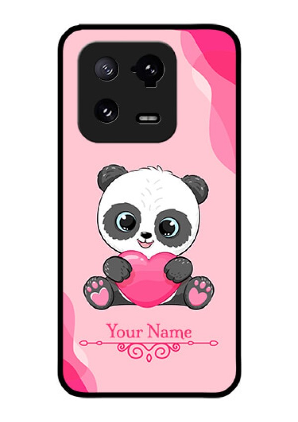 Xiaomi 13 Pro 5G Custom Glass Mobile Case - Cute Panda Design
