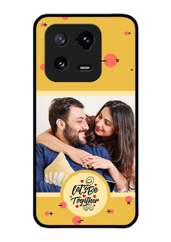 Xiaomi 13 Pro 5G Photo Printing on Glass Case - Lets be Together Design