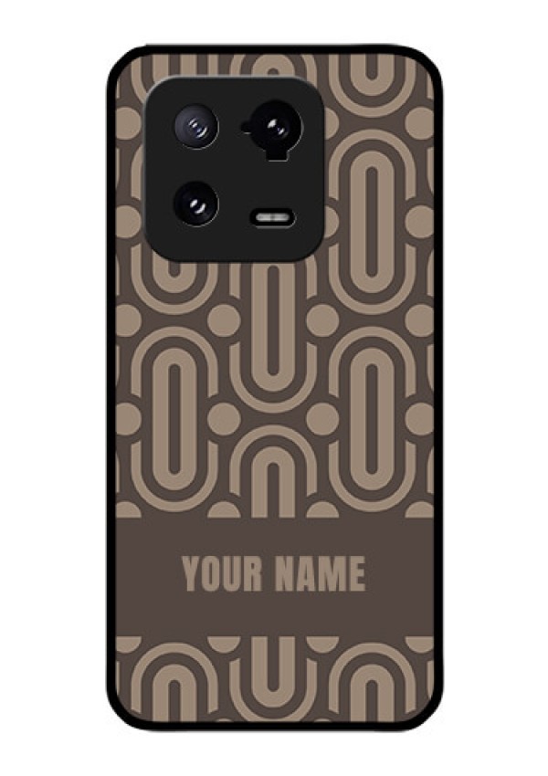 Xiaomi 13 Pro 5G Custom Glass Phone Case - Captivating Zero Pattern Design