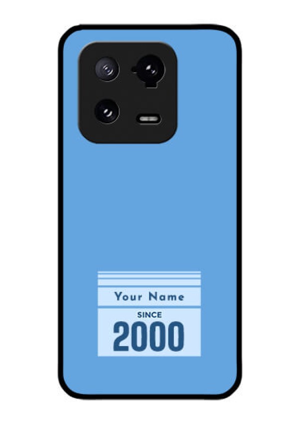 Xiaomi 13 Pro 5G Custom Glass Mobile Case - Custom Year of birth Design