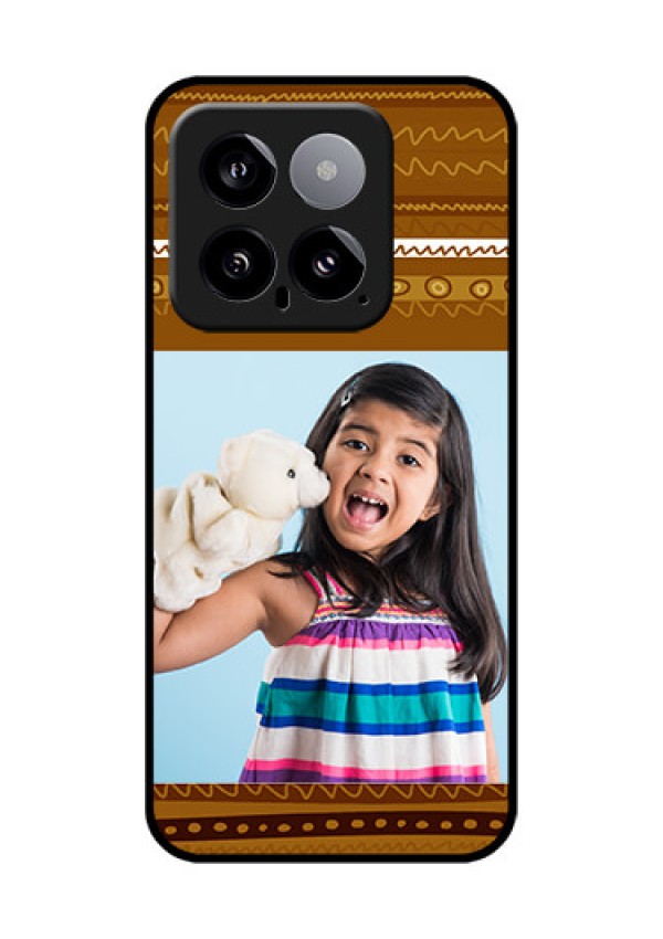 Xiaomi 14 5G Custom Glass Phone Case - Friends Picture Upload Design