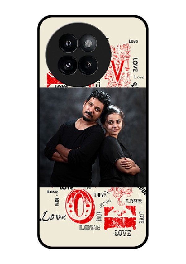 Xiaomi 14 Civi Custom Glass Phone Case - Trendy Love Design Case