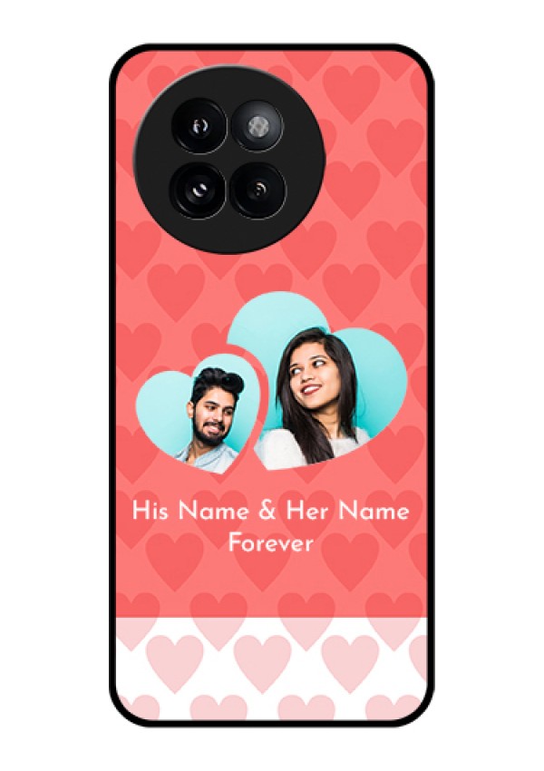 Xiaomi 14 Civi Custom Glass Phone Case - Couple Pic Upload Design