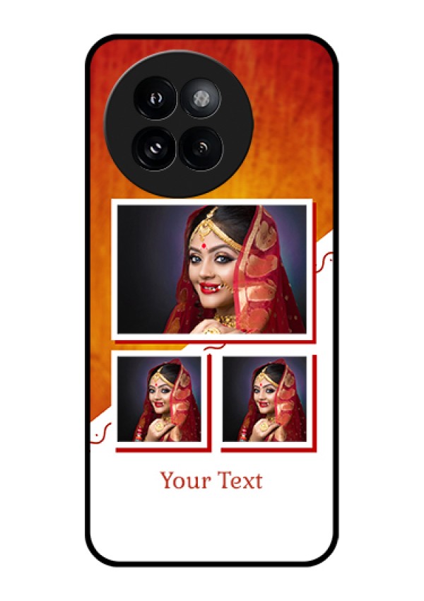 Xiaomi 14 Civi Custom Glass Phone Case - Wedding Memories Design