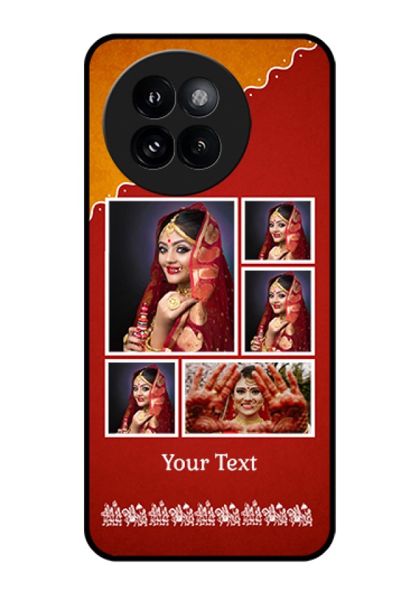 Xiaomi 14 Civi Custom Glass Phone Case - Wedding Pic Upload Design