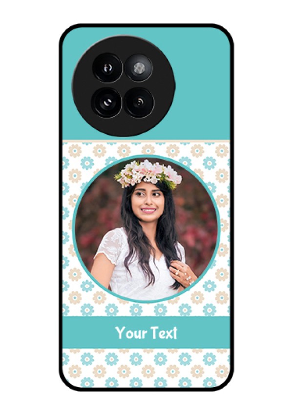 Xiaomi 14 Civi Custom Glass Phone Case - Beautiful Flowers Design