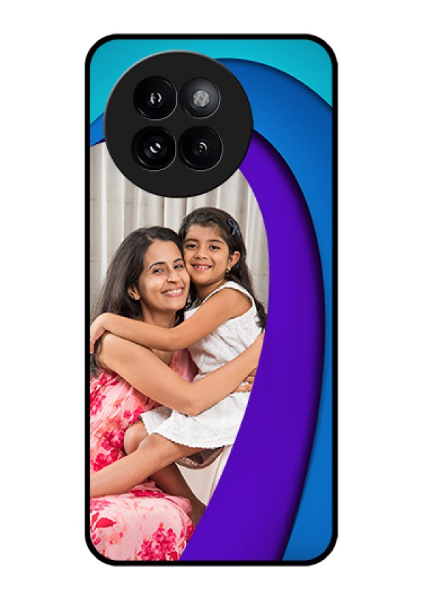 Xiaomi 14 Civi Custom Glass Phone Case - Simple Pattern Design
