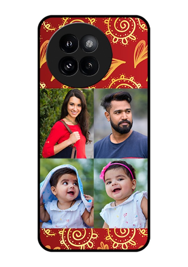 Xiaomi 14 Civi Custom Glass Phone Case - 4 Image Traditional Design