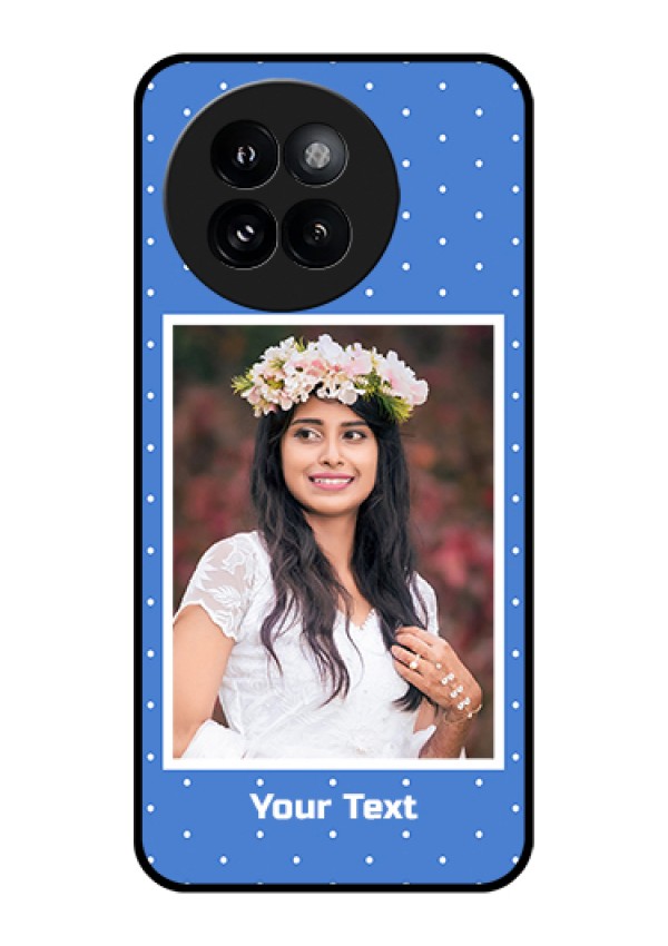 Xiaomi 14 Civi Custom Glass Phone Case - Polka Dots Design