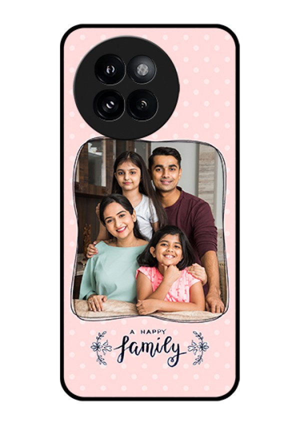 Xiaomi 14 Civi Custom Glass Phone Case - Family With Dots Design