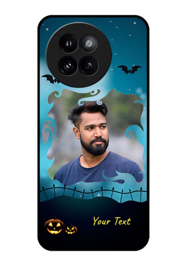 Xiaomi 14 Civi Custom Glass Phone Case - Halloween Frame Design